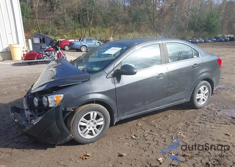 2014 Chevrolet Sonic Lt Auto from USA, damaged, VIN 1G1JC5SG8E4216741